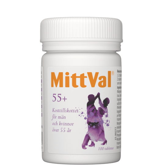 MittVal 55+ 100 tabletter