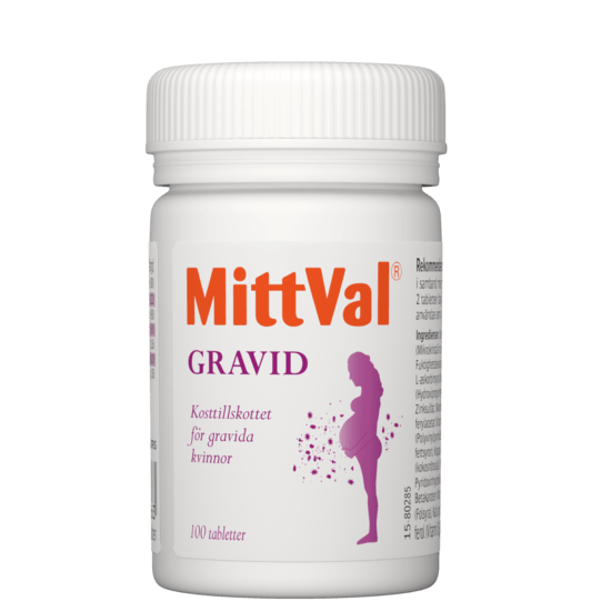 MittVal Gravid 100 tabletter