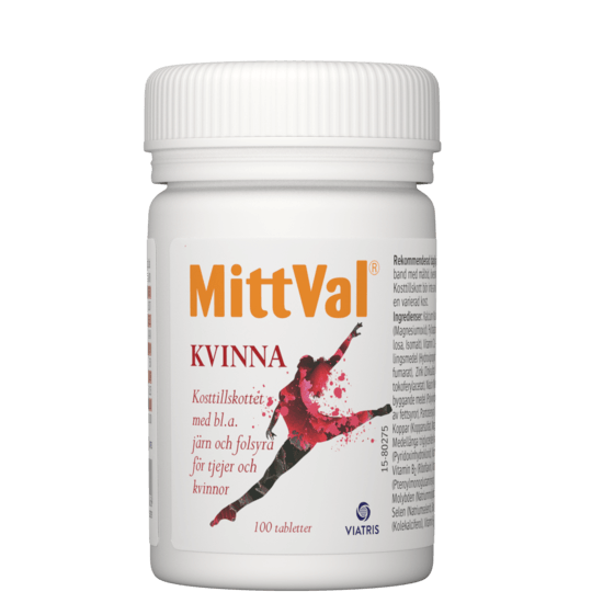 MittVal Kvinna 100 tabletter