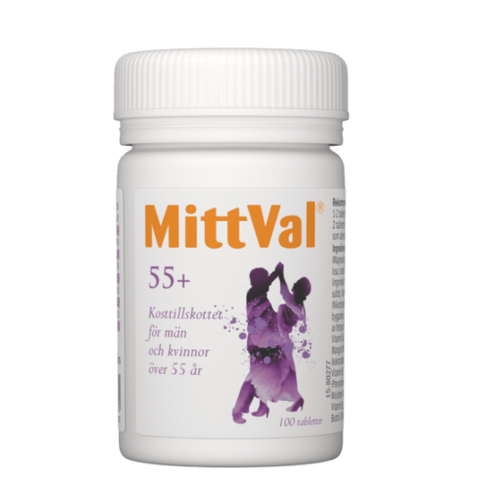 MittVal 55+ 100 tabletter