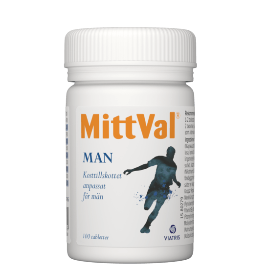 MittVal Man 100 tabletter