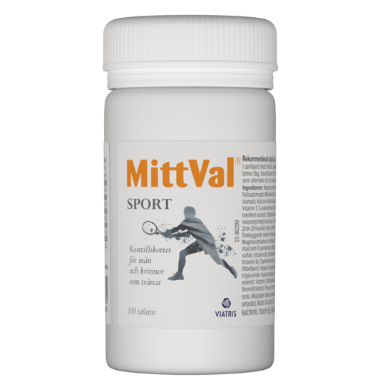 MittVal Sport 100 tabletter