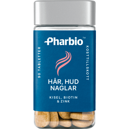 Pharbio Hår, hud & naglar 90 tabletter