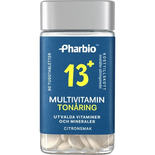 Pharbio Multivitamin Tonåring 90 tabletter