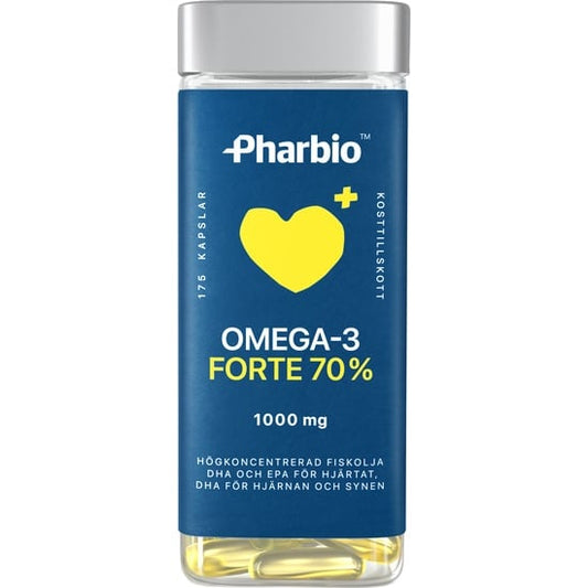 Pharbio Omega-3 Forte 175 kapslar